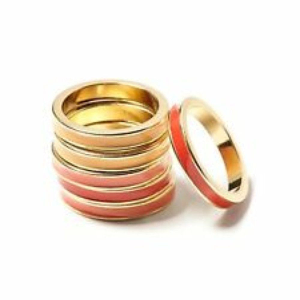 NWT Banana republic Enamel Layered ring Sz 5 NWT 50
